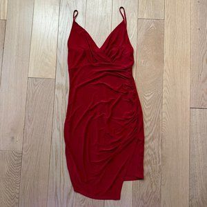 Windsor Red Bodycon Mini Dress | Size: M